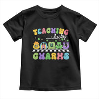 St Patricks Day Lucky Teacher Toddler T Shirt Teaching Lucky Charm Teachers