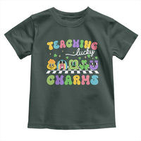 St Patricks Day Lucky Teacher Toddler T Shirt Teaching Lucky Charm Teachers