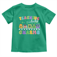 St Patricks Day Lucky Teacher Toddler T Shirt Teaching Lucky Charm Teachers