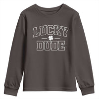 Kids St. Patrick's Day Youth Sweatshirt Lucky Dude