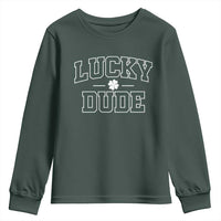 Kids St. Patrick's Day Youth Sweatshirt Lucky Dude