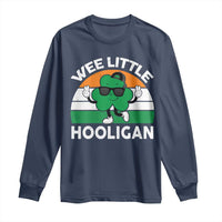 St Patricks Day Wee Little Hooligan Long Sleeve Shirt Funny Men Boy Kids Irish Kids
