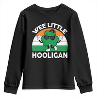 St Patricks Day Wee Little Hooligan Youth Sweatshirt Funny Men Boy Kids Irish Kids