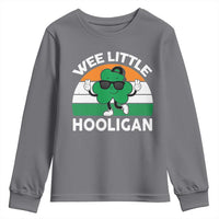 St Patricks Day Wee Little Hooligan Youth Sweatshirt Funny Men Boy Kids Irish Kids