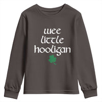 St Patricks Kids Wee Little Hooligan Youth Sweatshirt