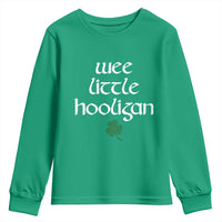 St Patricks Kids Wee Little Hooligan Youth Sweatshirt
