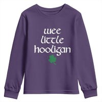 St Patricks Kids Wee Little Hooligan Youth Sweatshirt
