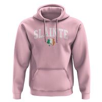 St Patricks Day Hoodie Retro Slainte Shamrock Lucky Irish Day Gift