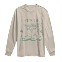 Lets Get Shamrocked St Patricks Day Long Sleeve Shirt