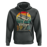 Vintage 1976 Hoodie 50th Birthday Turning 50 Year Old Gifts