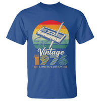 Vintage 1976 T Shirt 50th Birthday Turning 50 Year Old Gifts