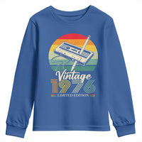 Vintage 1976 Youth Sweatshirt 50th Birthday Turning 50 Year Old Gifts