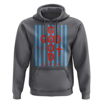 Christian Jesus Lovers Hoodie Striped Preppy God Is Good All The Time