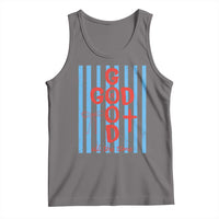 Christian Jesus Lovers Tank Top Striped Preppy God Is Good All The Time