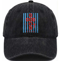 Christian Jesus Lovers Washed Cotton Baseball Cap Striped Preppy God Is Good All The Time