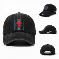Christian Jesus Lovers Washed Cotton Baseball Cap Striped Preppy God Is Good All The Time