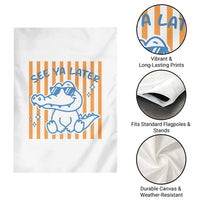 See You Later Alligator Garden Flag Funny Last Day End of Year Teacher Summer Gift