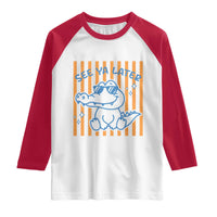 See You Later Alligator Raglan Shirt Funny Last Day End of Year Teacher Summer Gift