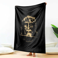 Shroud Of Turin Jesus Throw Blanket Jesus Christ Face Religious Catholic Christian Faith