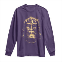 Shroud Of Turin Jesus Long Sleeve Shirt Jesus Christ Face Religious Catholic Christian Faith