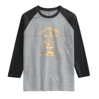 Shroud Of Turin Jesus Raglan Shirt Jesus Christ Face Religious Catholic Christian Faith