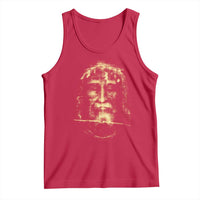 Shroud Of Turin Jesus Tank Top Jesus Christ Face Religious Catholic Christian Faith