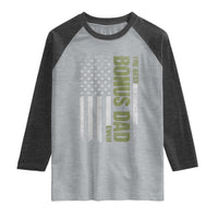 Bonus Dad Raglan Shirt American Flag Best Bonus Dad Ever Fathers Day