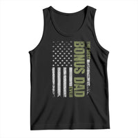 Bonus Dad Tank Top American Flag Best Bonus Dad Ever Fathers Day