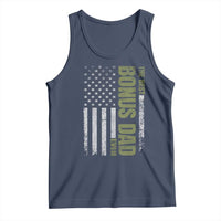 Bonus Dad Tank Top American Flag Best Bonus Dad Ever Fathers Day