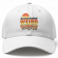 Funny 40th Birthday Baseball Cap Retro 1986 Weird Being The Same Age As Old People