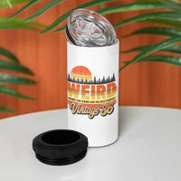 Funny 40th Birthday 4 in 1 Can Cooler Tumbler Retro 1986 Weird Being The Same Age As Old People
