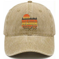 Funny 40th Birthday Washed Cotton Baseball Cap Retro 1986 Weird Being The Same Age As Old People
