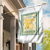 Jesus Lemonade Garden Flag Funny Christian Life Gave Me Lemons But My Jesus Makes Lemonade
