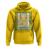 Jesus Lemonade Hoodie Funny Christian Life Gave Me Lemons But My Jesus Makes Lemonade