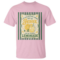 Jesus Lemonade T Shirt Funny Christian Life Gave Me Lemons But My Jesus Makes Lemonade