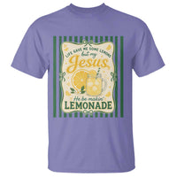 Jesus Lemonade T Shirt Funny Christian Life Gave Me Lemons But My Jesus Makes Lemonade