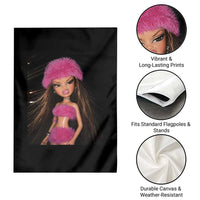 Funny Disgusting Doll Face Meme Garden Flag Expression Hilarious Sarcastic