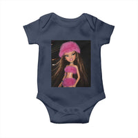 Funny Disgusting Doll Face Meme Baby Onesie Expression Hilarious Sarcastic