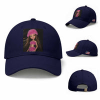 Funny Disgusting Doll Face Meme Baseball Cap Expression Hilarious Sarcastic