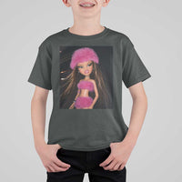 Funny Disgusting Doll Face Meme T Shirt For Kid Expression Hilarious Sarcastic