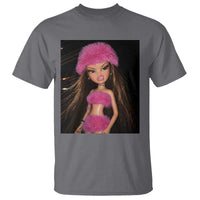 Funny Disgusting Doll Face Meme T Shirt Expression Hilarious Sarcastic