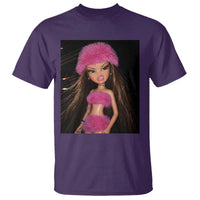 Funny Disgusting Doll Face Meme T Shirt Expression Hilarious Sarcastic