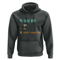 80th Birthday Hoodie Funny Is You 80 Gift Idea 80 Year Old