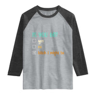60th Birthday Raglan Shirt Funny Is You 60 Gift Idea 60 Year Old