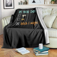 50th Birthday Throw Blanket Funny Is You 50 Gift Idea 50 Year Old