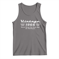 Vintage 60th Birthday Tank Top 60yr 1966 Weird Being The Same Age As Old People