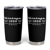 Vintage 60th Birthday Tumbler Cup 60yr 1966 Weird Being The Same Age As Old People