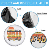 Funny 80th Birthday Spare Tire Cover Retro 1946 Weird Being The Same Age As Old People