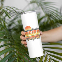 Funny 80th Birthday Skinny Tumbler Retro 1946 Weird Being The Same Age As Old People