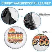 Funny 60th Birthday Spare Tire Cover Retro 1966 Weird Being The Same Age As Old People